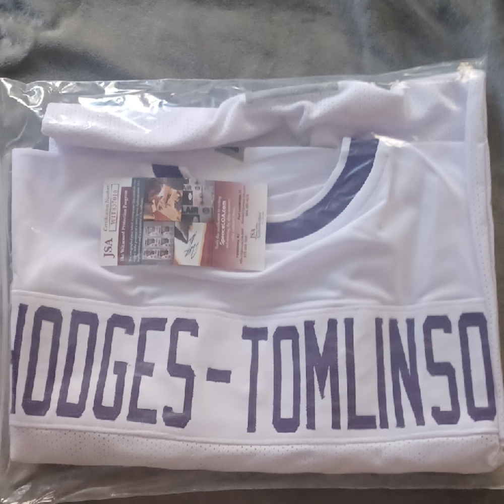 TCU Star Hodges-Tomlinson Autographed Jersey